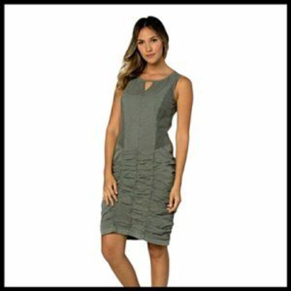 XCVI Ivy Ellie Rouched Tank Dress XS